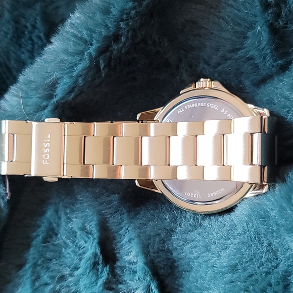 NEW 22mm Automatic Gold Fossil watch 22mm - Picture 7 of 10